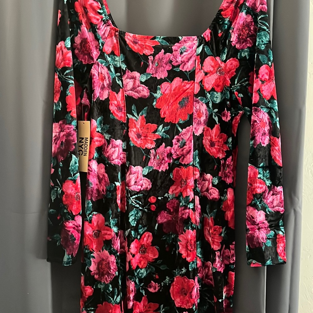 Velvety dress